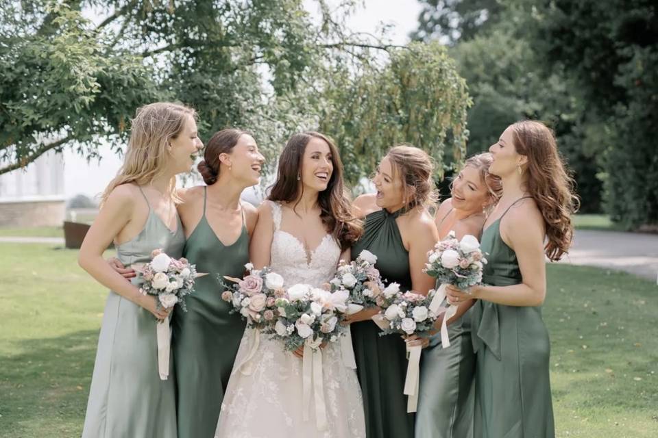 Lydia & Bridesmaids