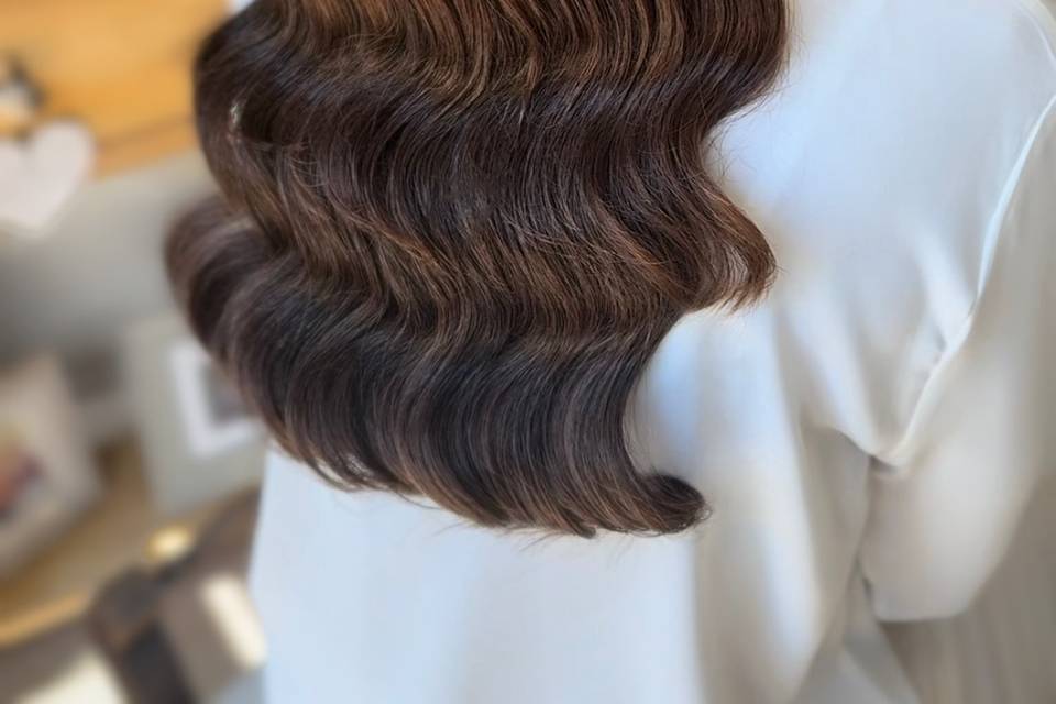 Bridal Hollywood Waves