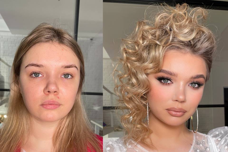 Classic bridal look