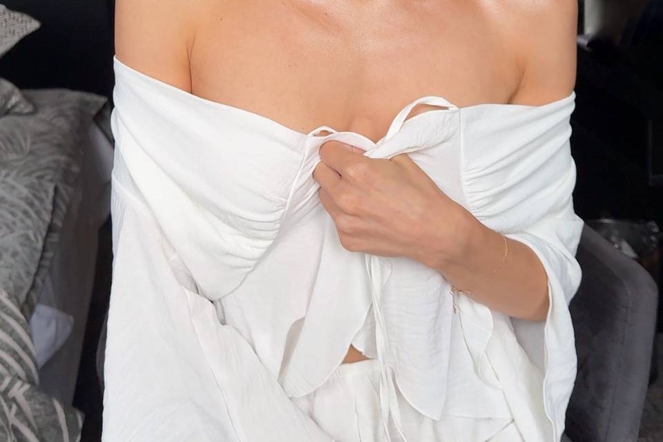 Classic bridal look