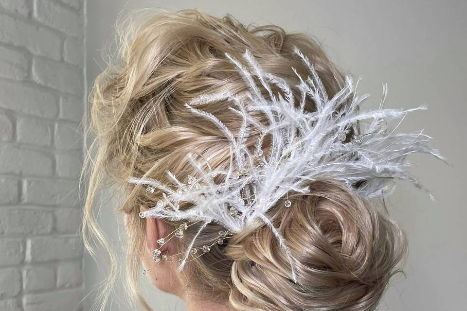 Classic bridal look