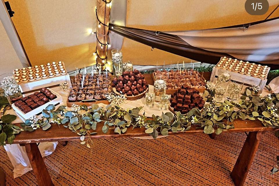 Dessert table