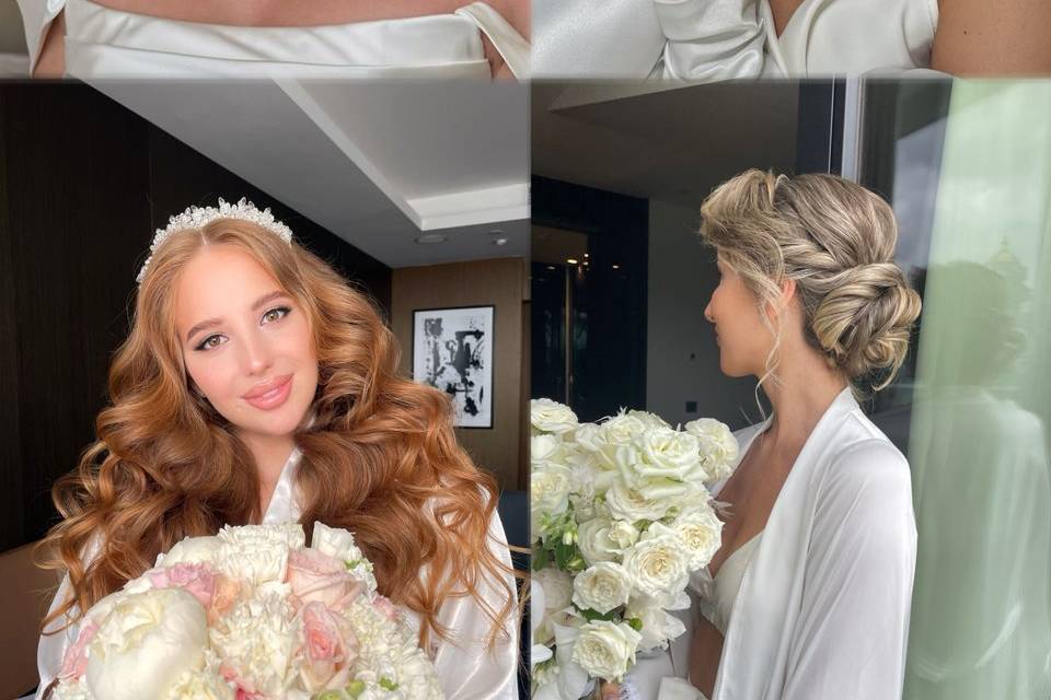 Classic bridal look