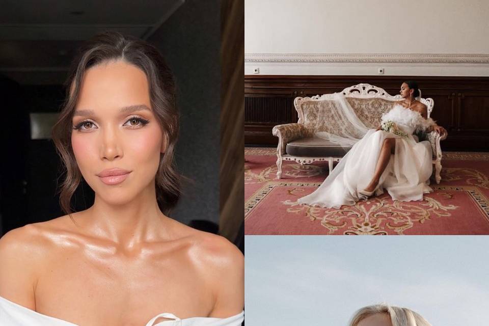 Classic bridal look