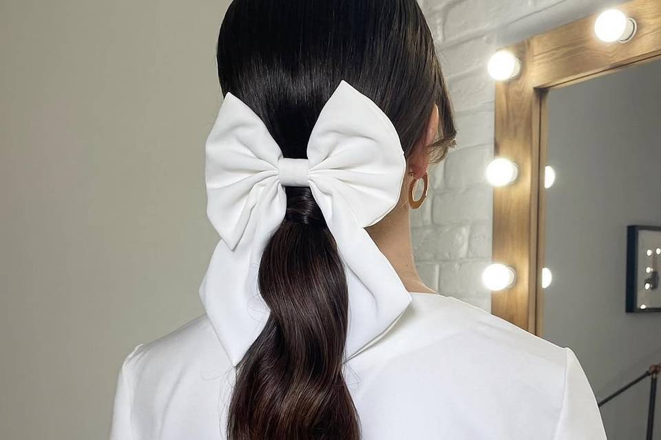 Classic bridal look