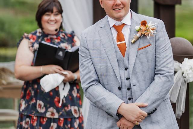 Ria with a Groom