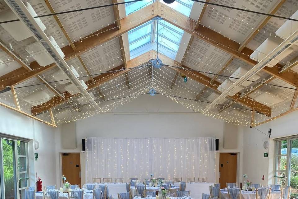 Village Hall setup