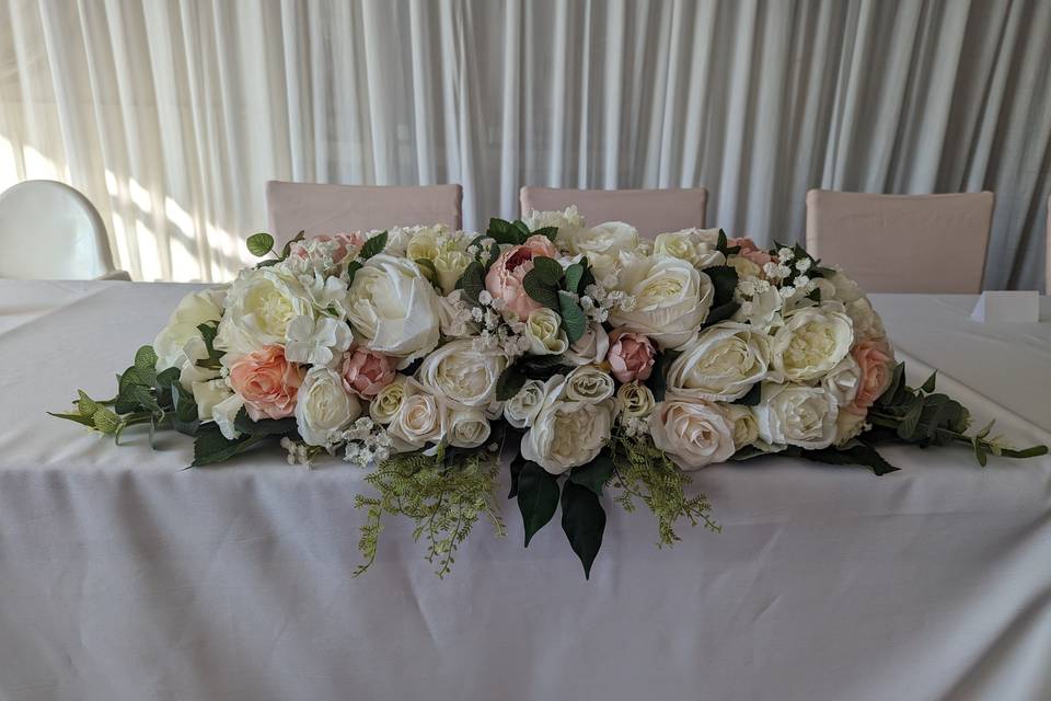 Top table spray