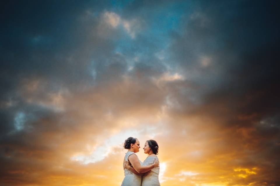 The happy couple - J S Coates Wedding Photography