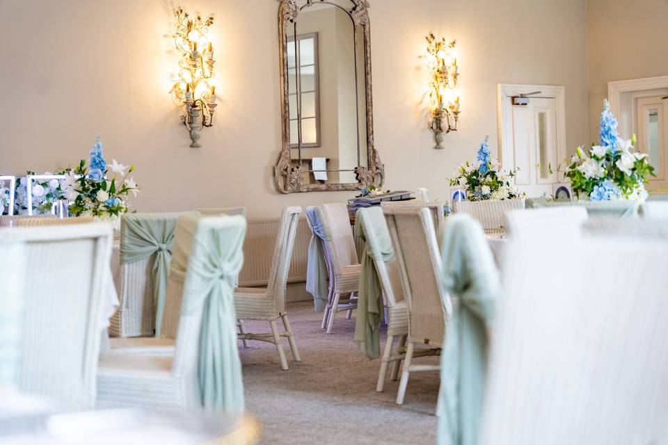 General banquet hall view