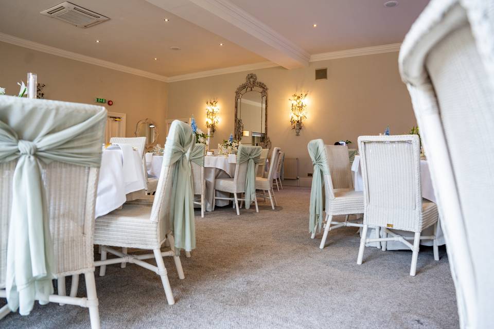 View of tables and chairs