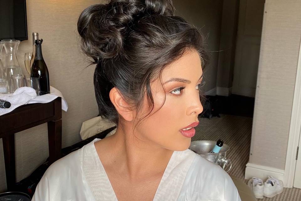 Hair and makeup