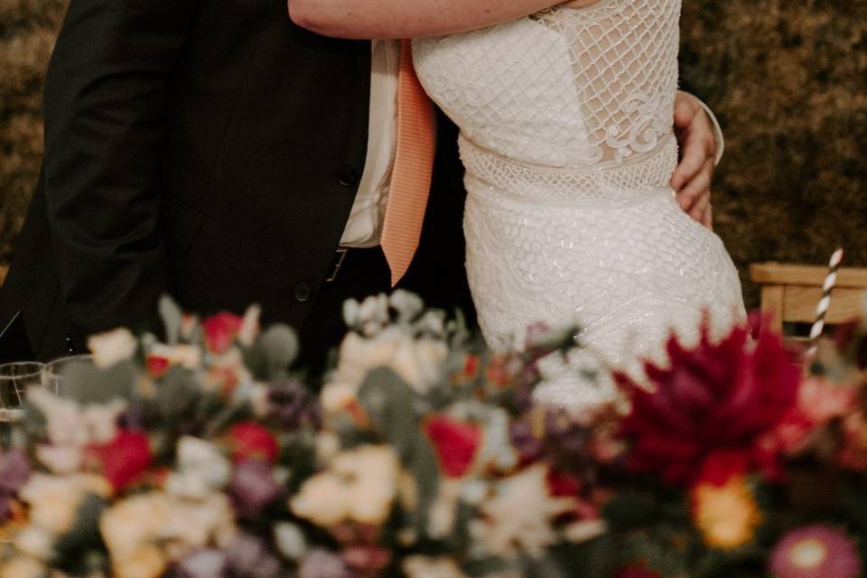 Wedding party flower crowns