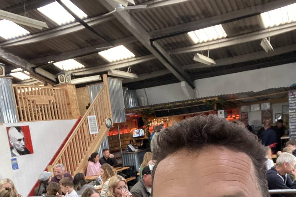 Street food market