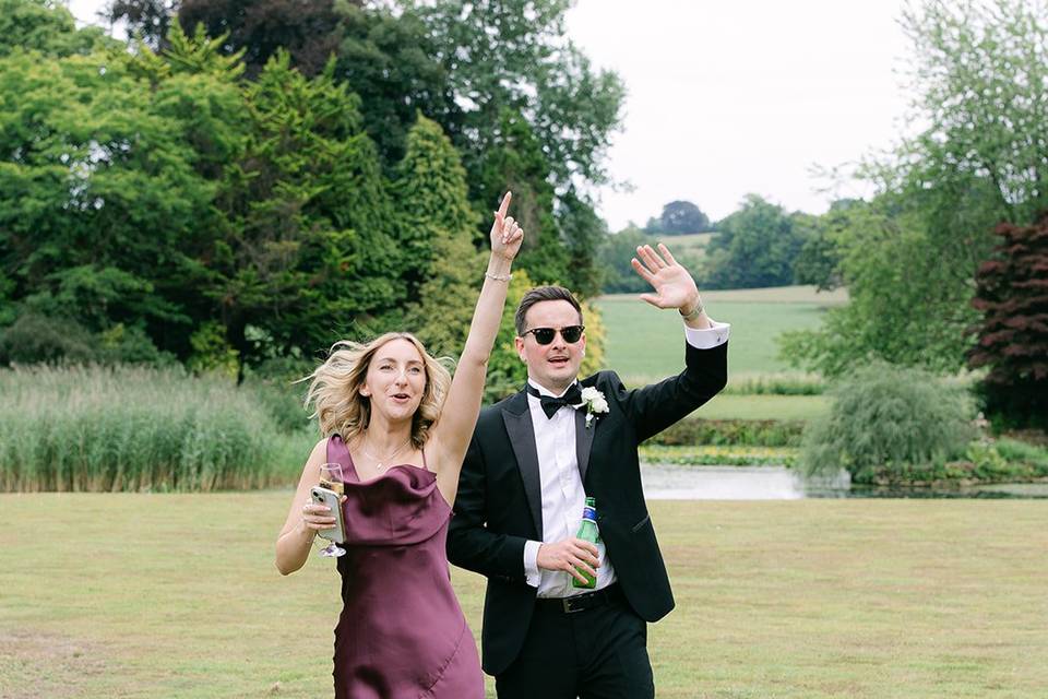Guests at Brympton House