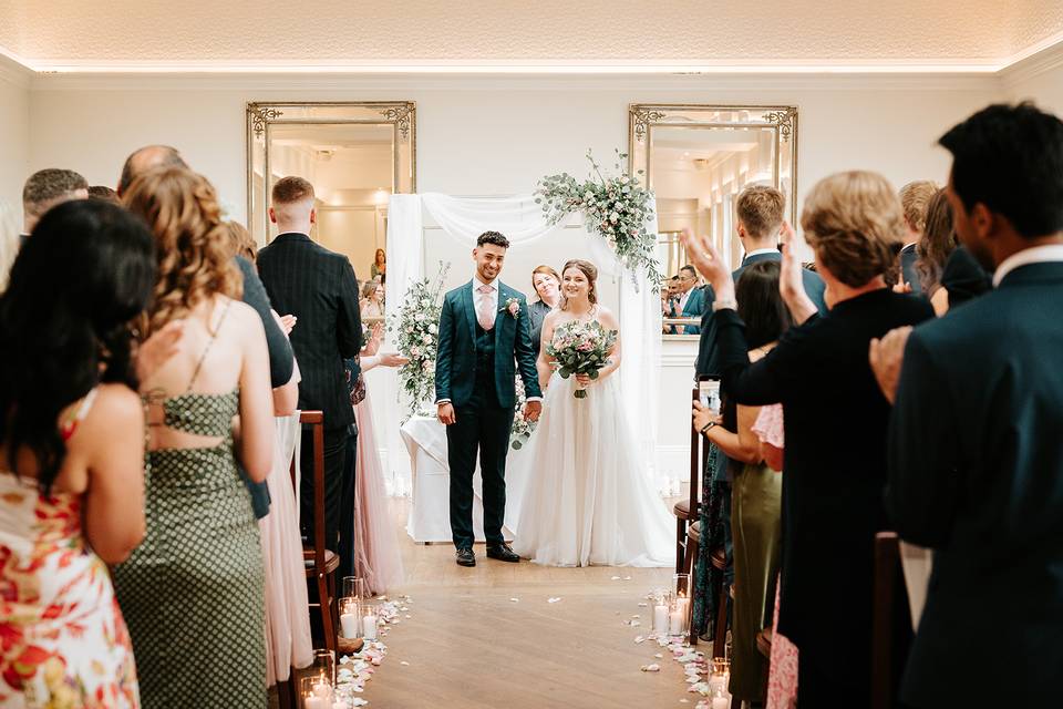 The new Mr & Mrs!