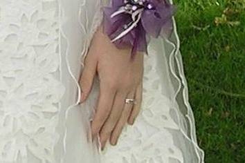 Bridal Wrist corsage