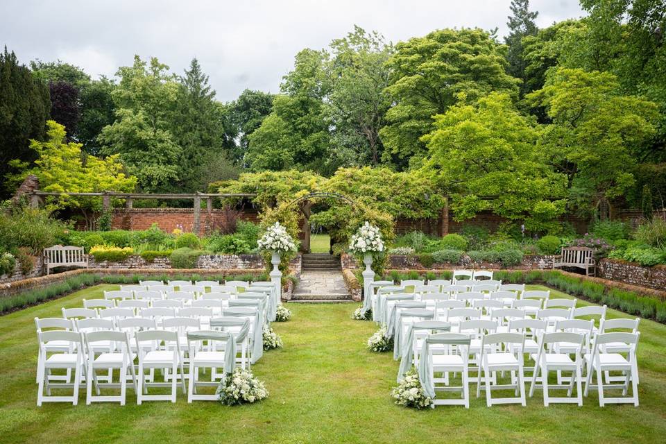 Sunken Garden Ceremony
