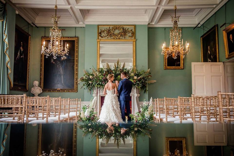 Civil ceremony in the Ballroom