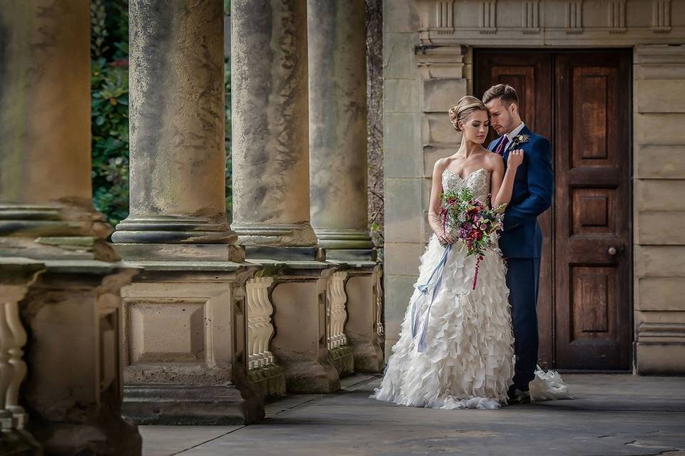 Photo opportunities on the verandah