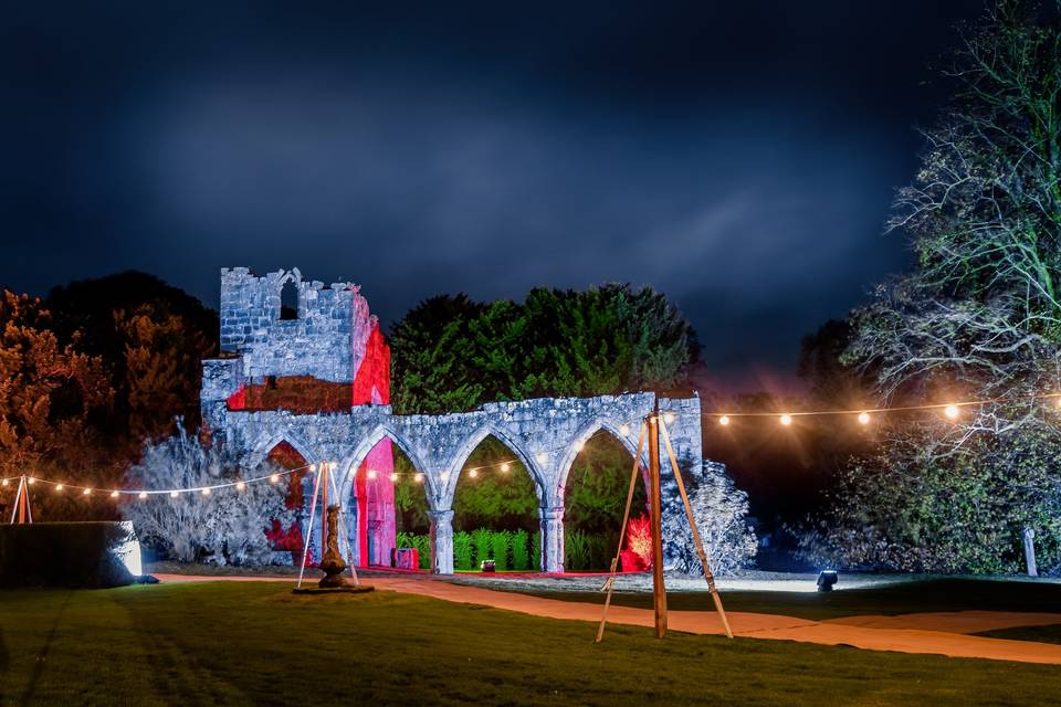 The Old Ruins by night