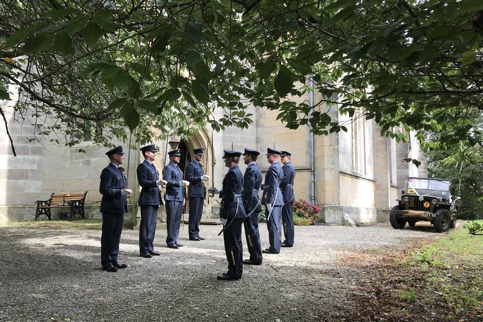 Men in uniform