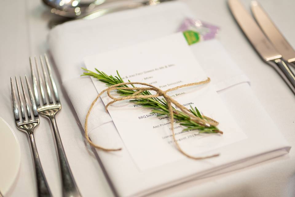 Wedding breakfast