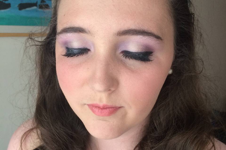 Prom hair and make up