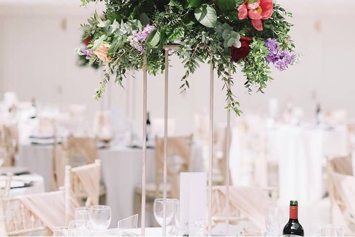 Top table flowers