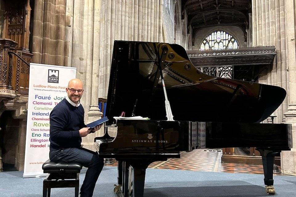 Andrew on a Steinway