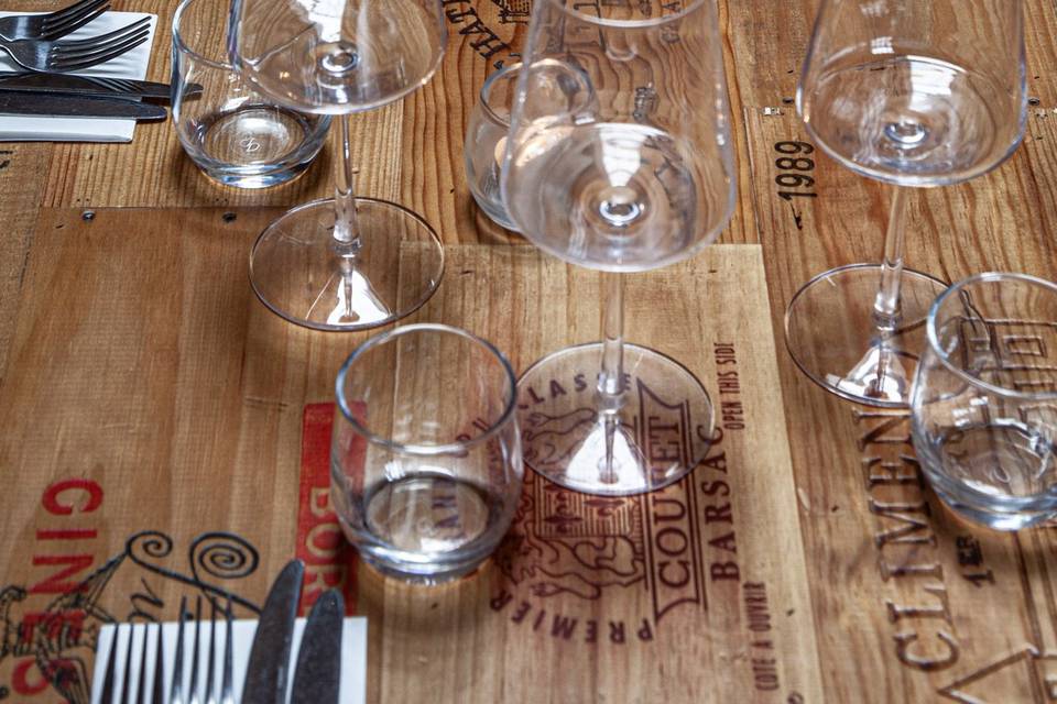 Table setup
