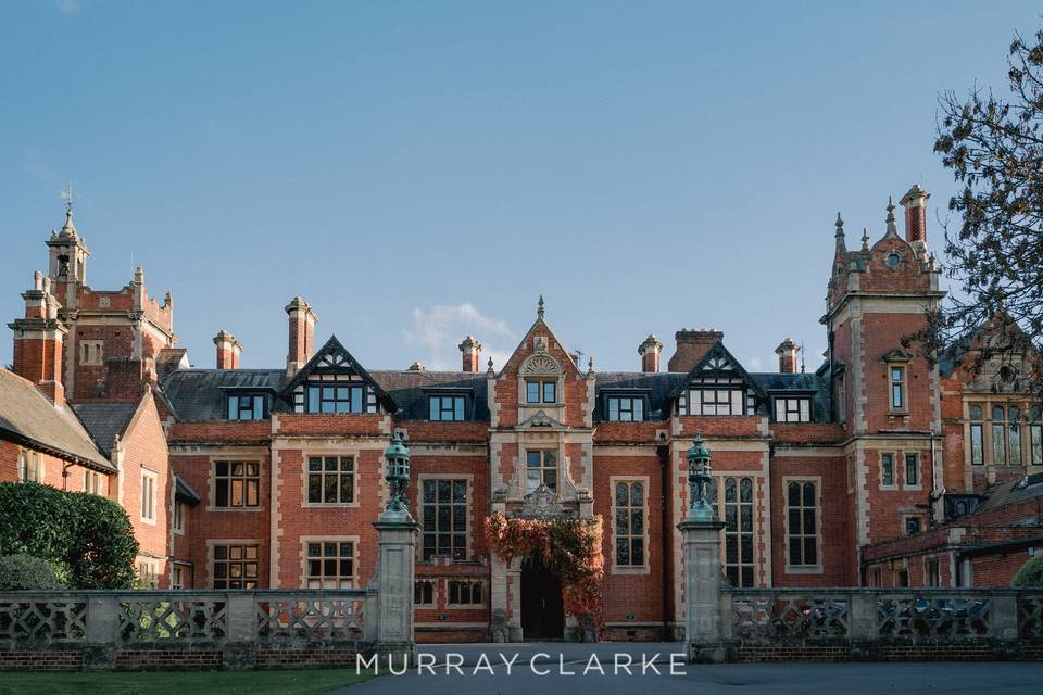 Frensham Hall in the Autumn