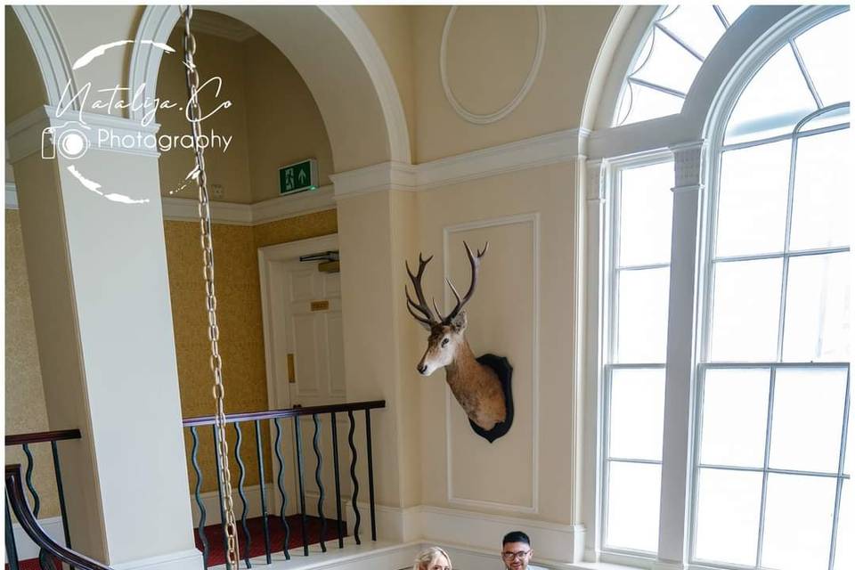 Owston Hall staircase