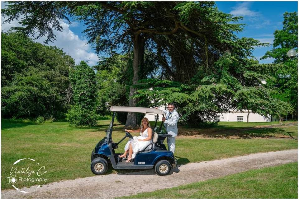 Golf buggy adventure!