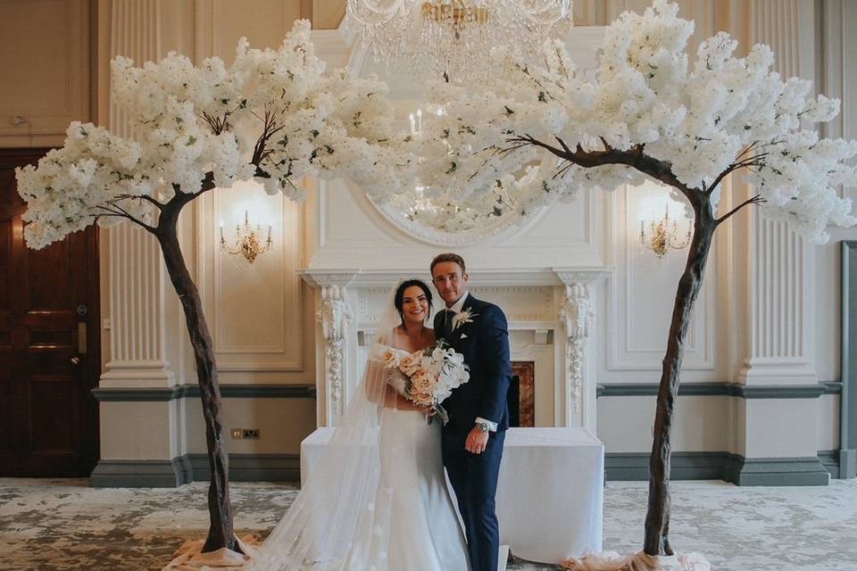 Blossom archway