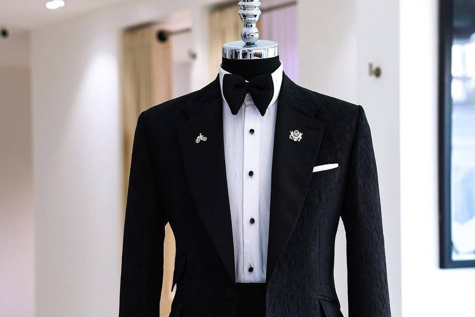 Black Wedding Suit