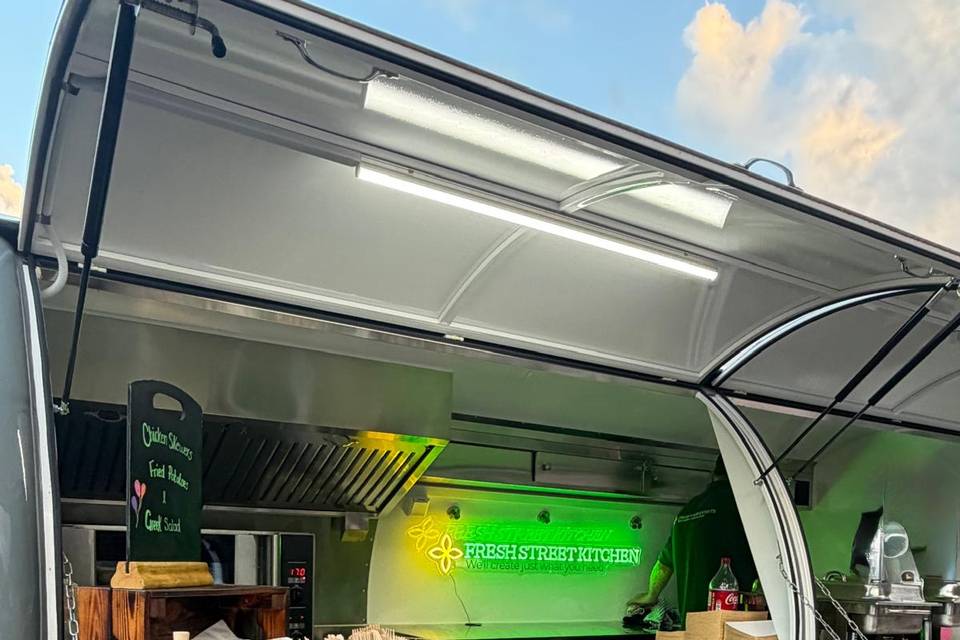 Street food trailer