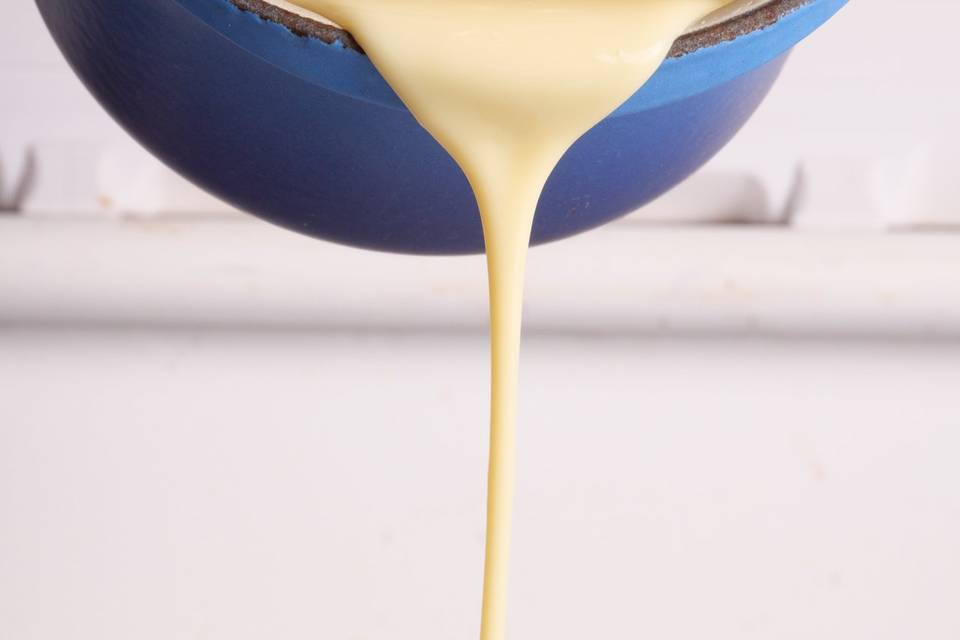 Apple pie and custard