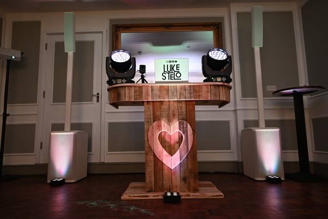Rustic DJ Booth