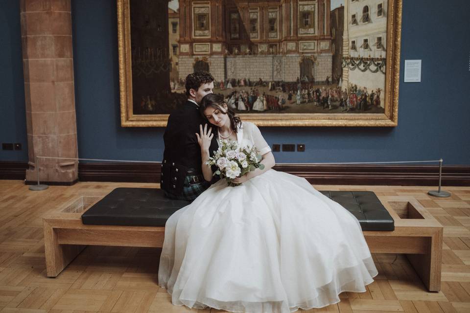 Wedding at Portrait Gallery