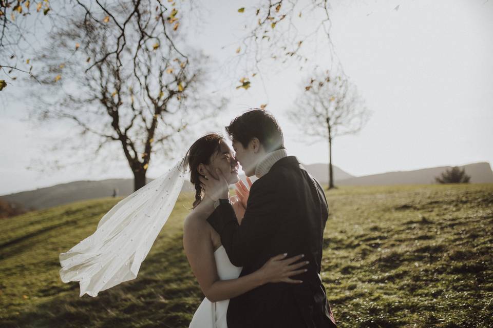 Calton Hill pre-wedding