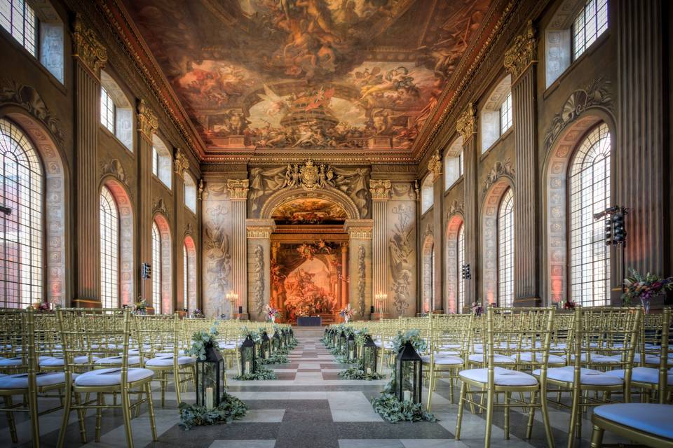 The Painted Hall, Old Royal Naval College, Greenwich