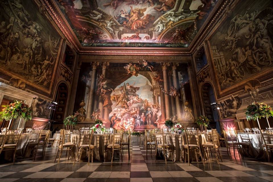 The Painted Hall, Wedding