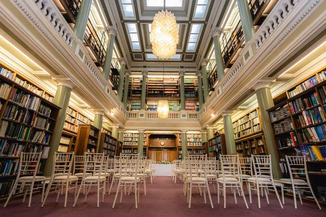 Ceremony at the Upper Library