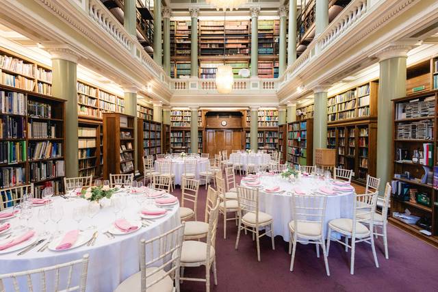 Dining at the Upper Library