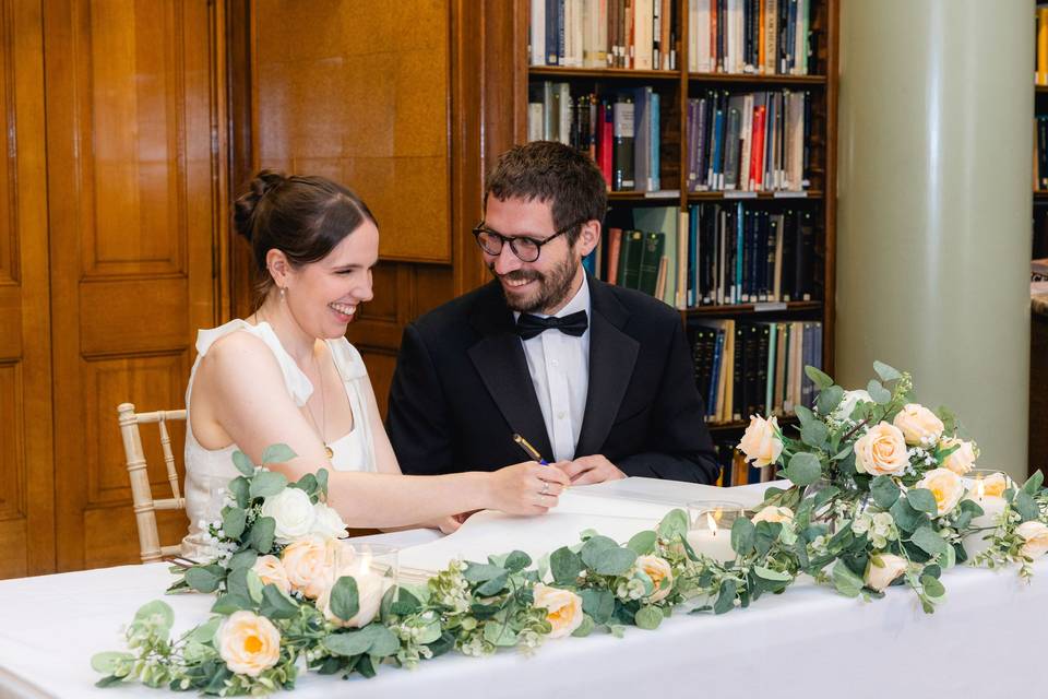 Ceremony at the Upper Library