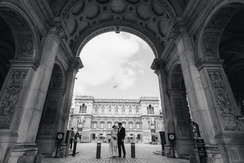 Burlington House Courtyard