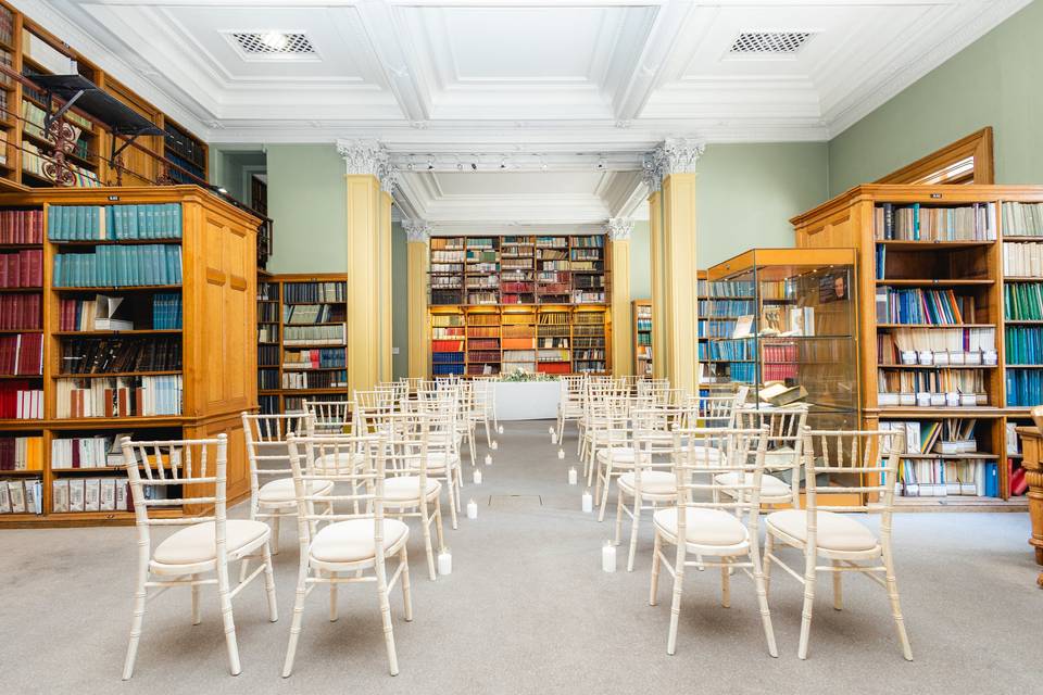 Ceremony at the Lower Library