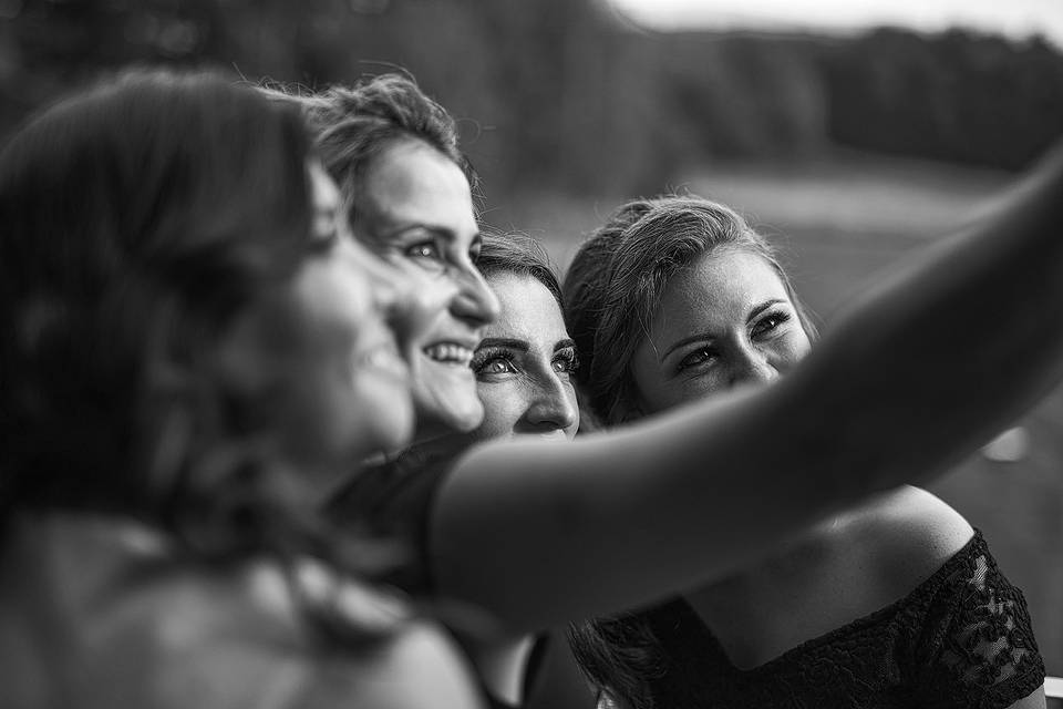 Bride's selfie