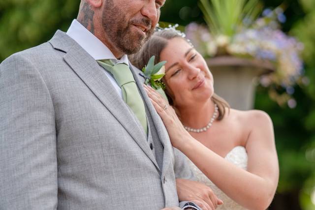 Bride and groom